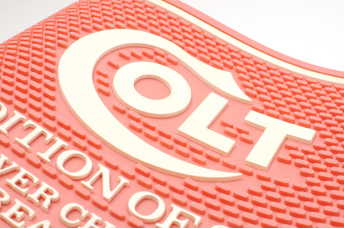 COLT PYTHON COUNTER GUN MAT. PINK-WHITE. VERY RARE - Custom Shop