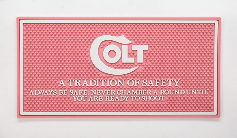 Colt Python Pink And White Counter Mat
