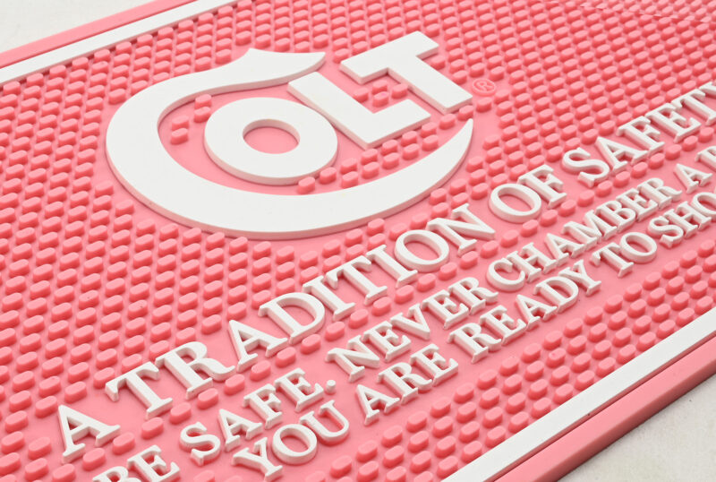 Colt Python Pink And White Counter Mat