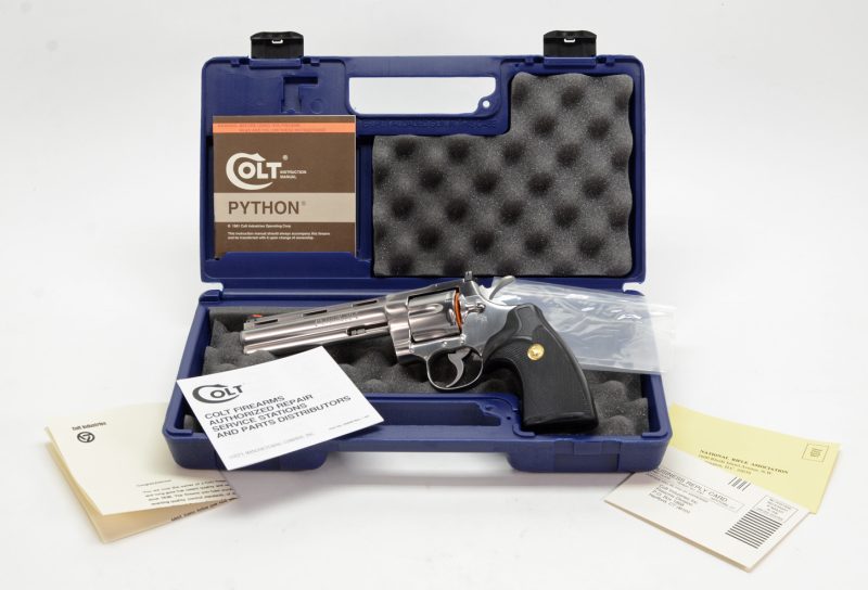 Colt Python 6 Inch Satin Stainless