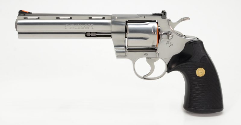 Colt Python 6 Inch Satin Stainless