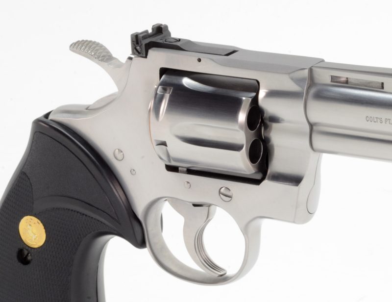 Colt Python 6 Inch Satin Stainless