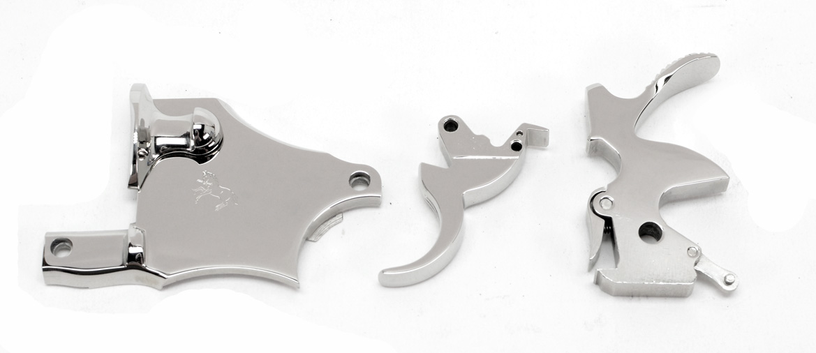Colt Python Nickel Parts Kit. Like New Condition - Custom Shop