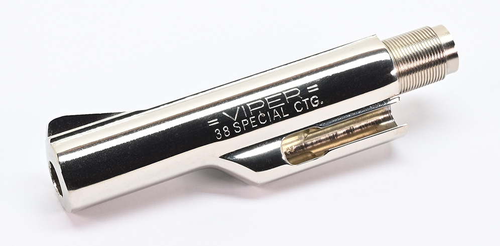 Colt Viper 4 Inch Nickel .38 Special Barrel