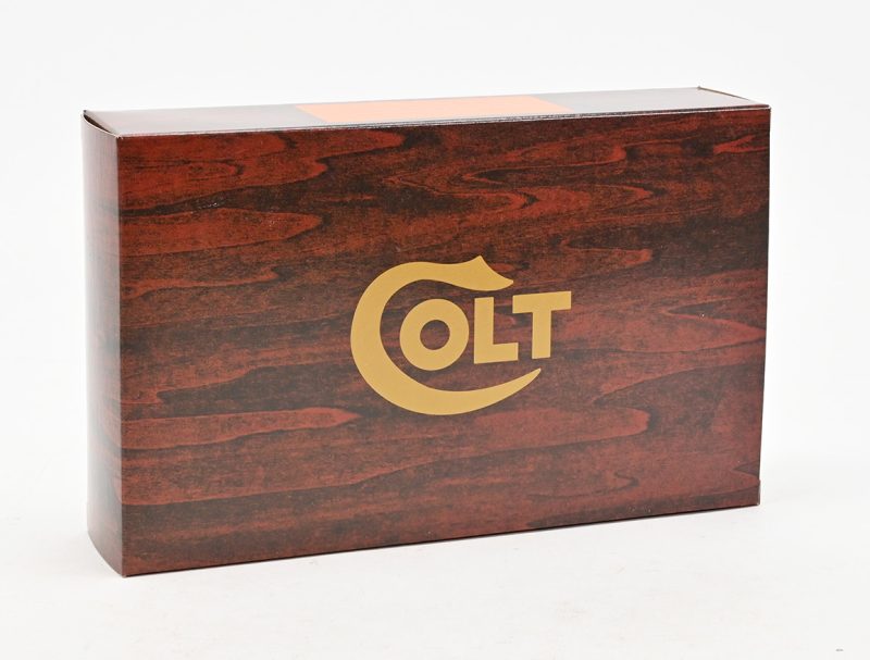 Colt Python 4 Inch 1978 Wood Grain Box And Paperwork