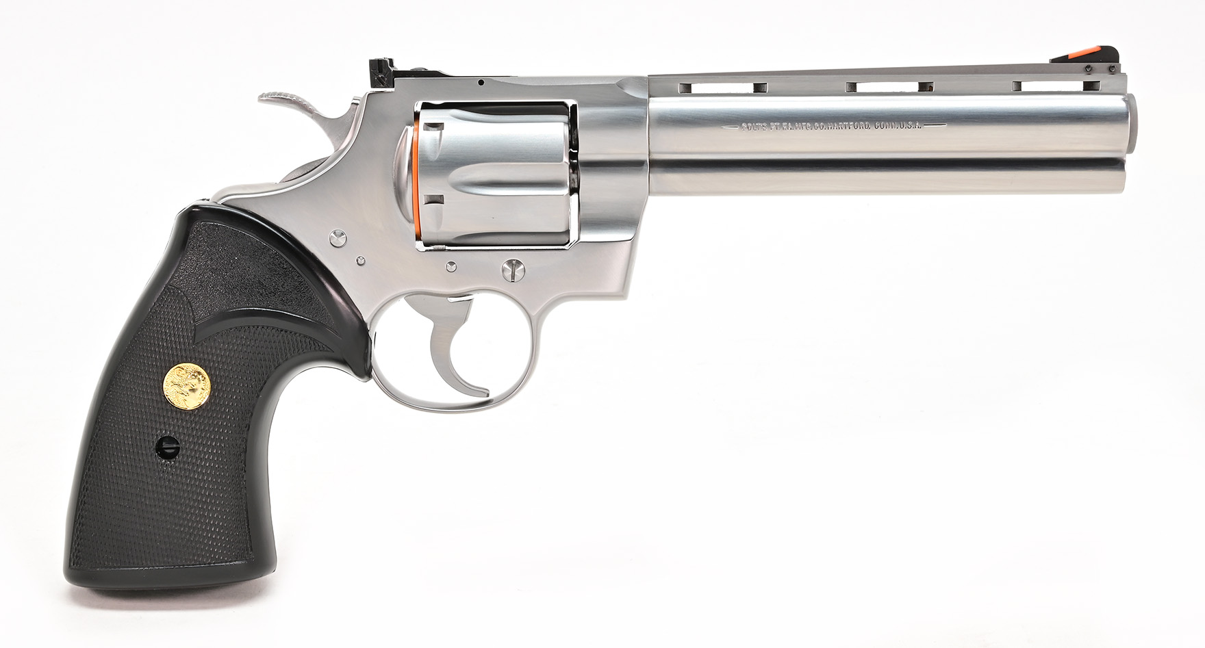 Colt Python .357 Mag. 6 Inch Satin Stainless. Like New Condition. DOM ...
