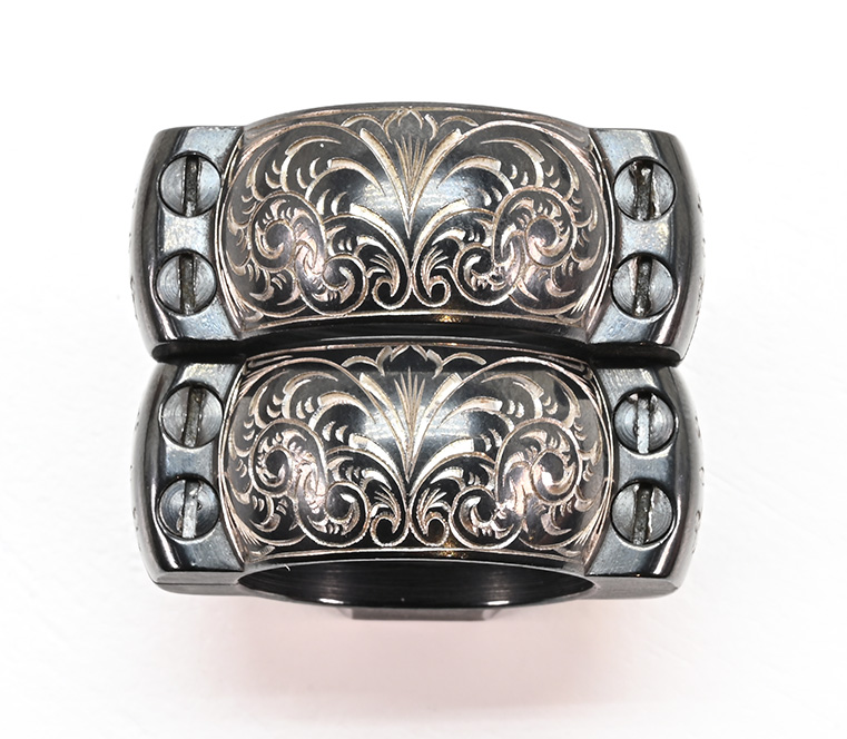 Redfield Engraved Scope Rings For Browning