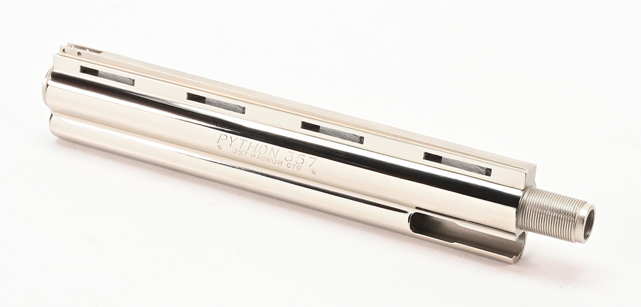 Colt Python 357 Mag. 8 Inch Nickel Barrel