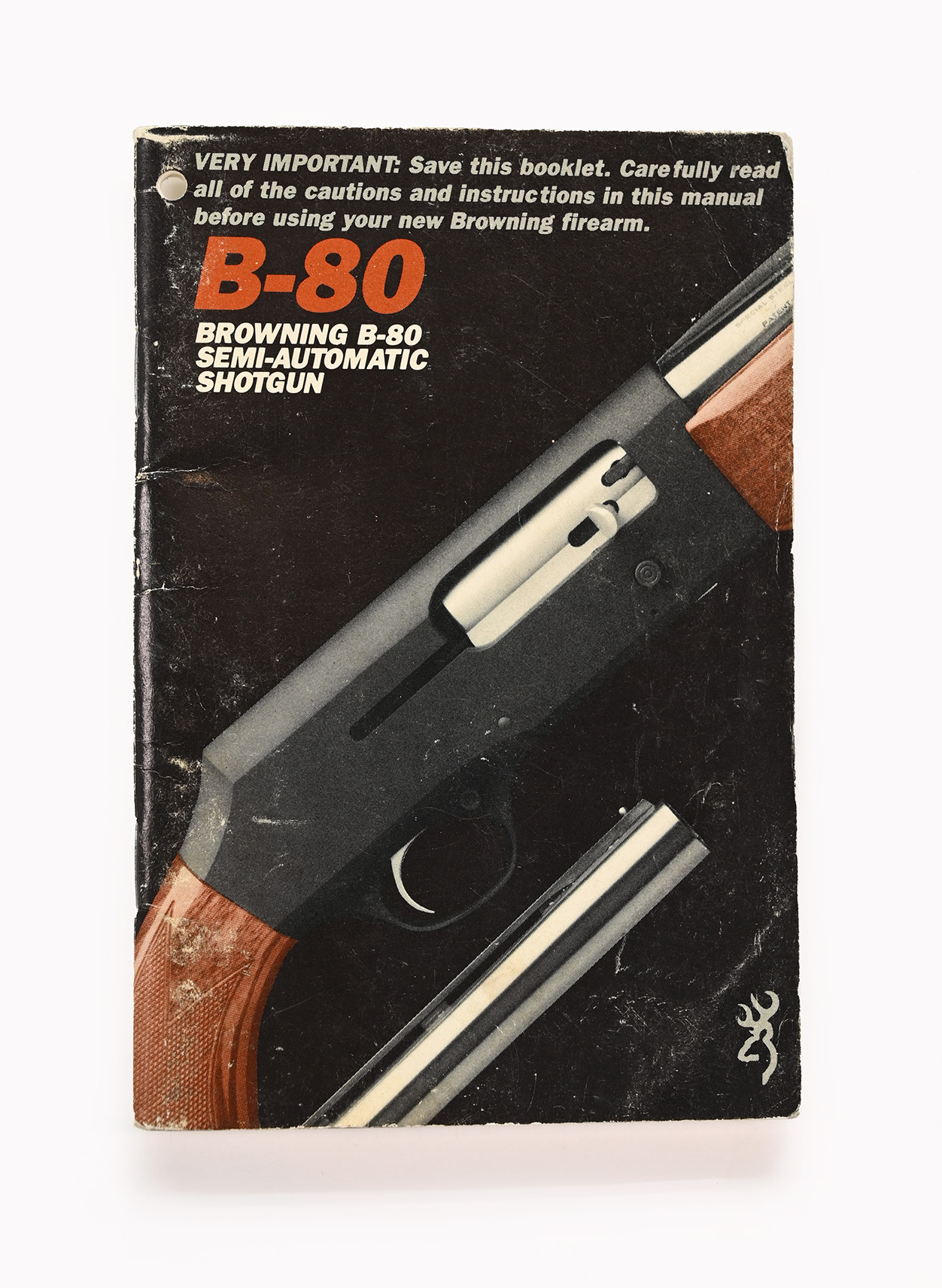 Vintage Browning B-80 Semi-Automatic Shotgun Manual