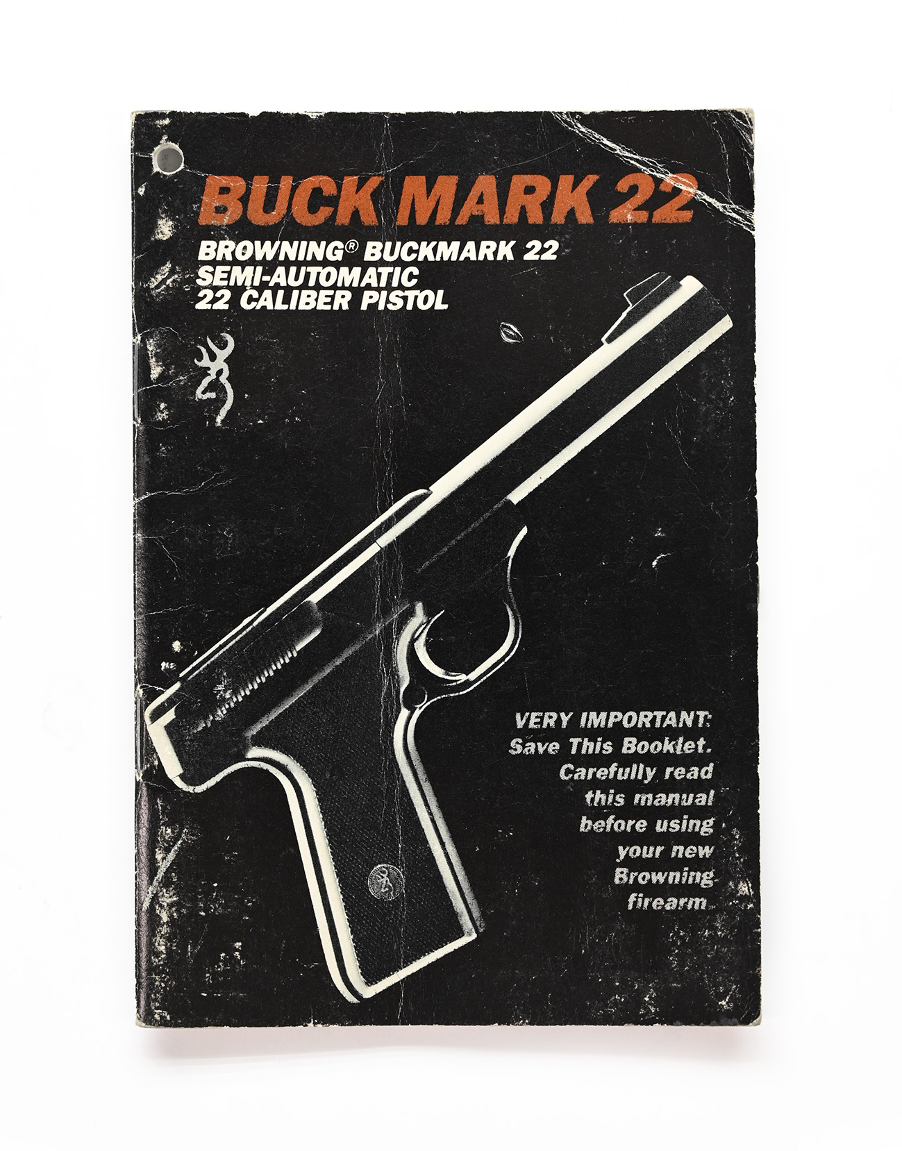 Vintage Browning Buck Mark 22 Semi-Automatic .22 Pistol Manual. v. PP860420