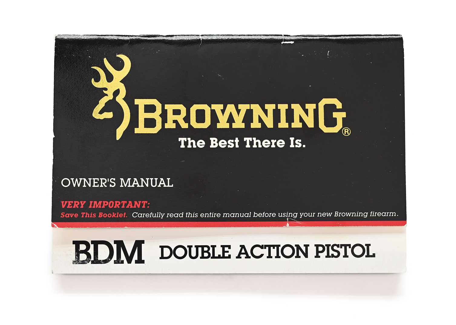 Vintage Browning BDM Double Action Pistol Manual. v. E-0121