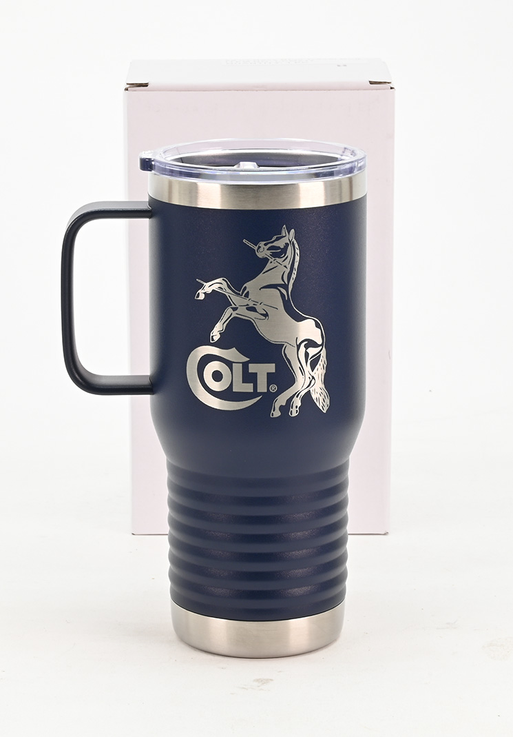 Colt Rampant Stallion 20oz Travel Mug