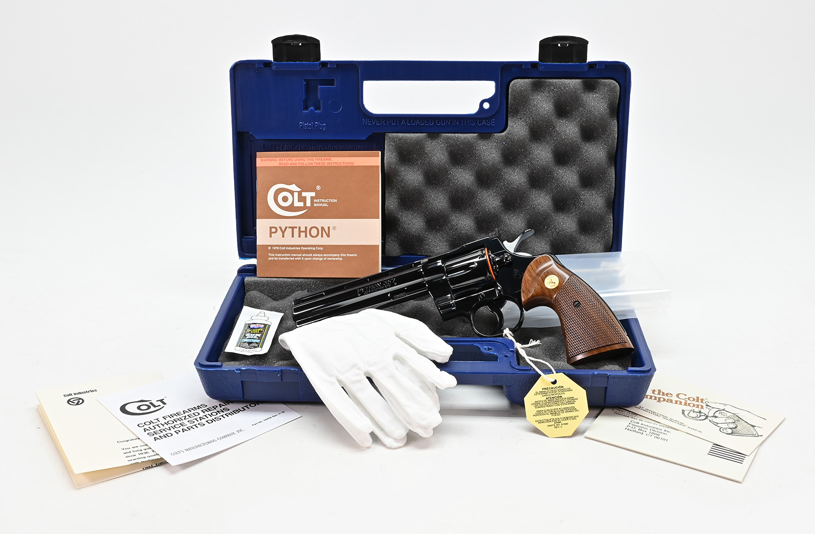 トイガン NEW COLT PYTHON 357 MAGNUM Colt Python 357 Magnum 6in Stainless Revolver - 6 Rounds