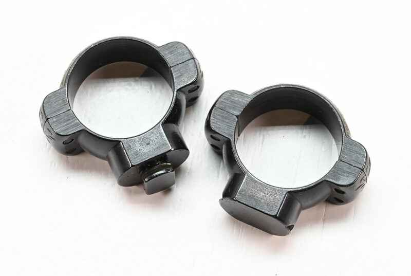 Vintage Redfield One-Piece Engraved Scope Mount & Rings For Browning BAR Semi-Auto Rifle – 1" Tube, Medium Height