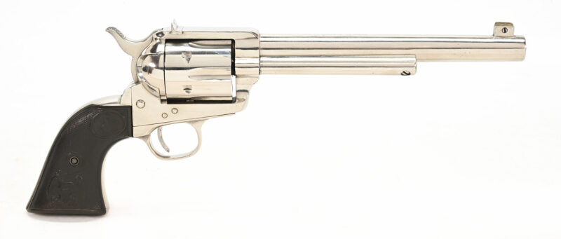 Side view of Colt 1889 Flattop Target