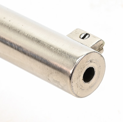Closeup of muzzle on 1889 Colt Flattop Target