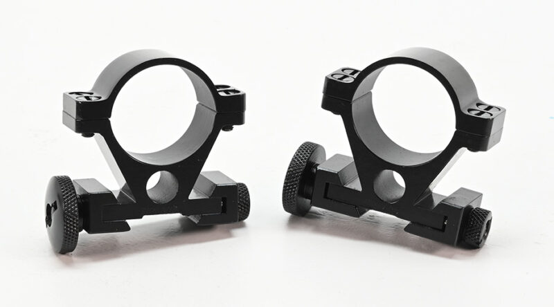 Vintage Sako split ring scope mounts with high post