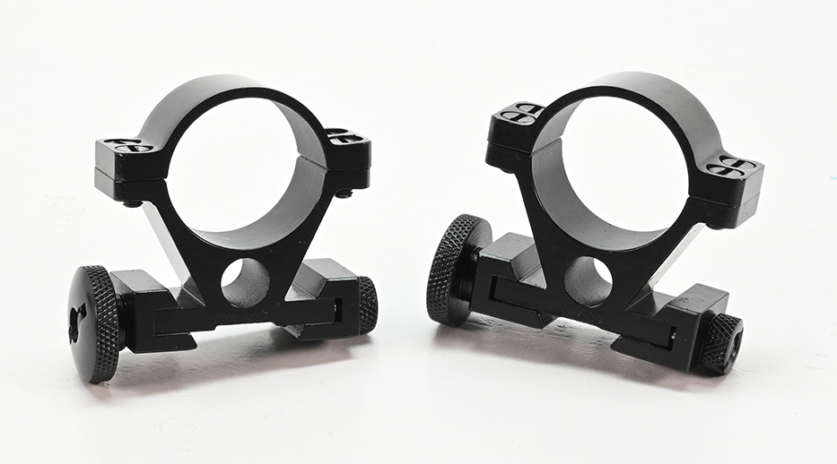 Vintage Sako split ring scope mounts with high post