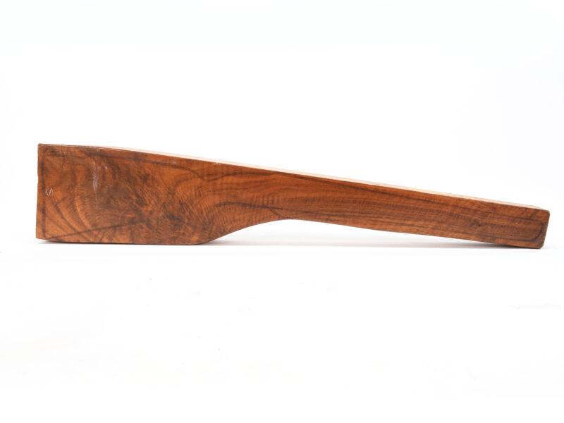 Claro Walnut Feather Crotch Rifle Blank Exhibition Grade Image 1