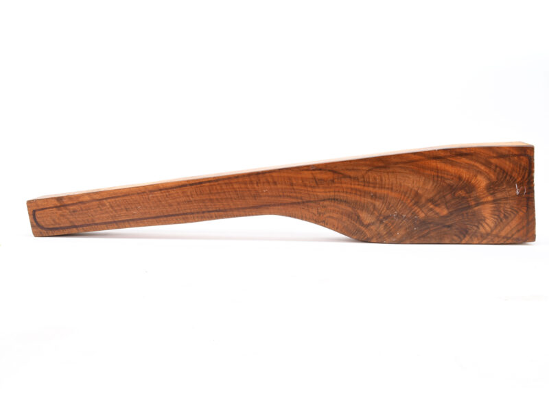 Claro Walnut Feather Crotch Rifle Blank Exhibition Grade Image 2