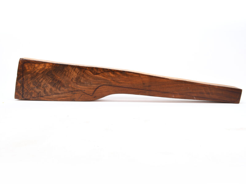 Claro Walnut Feather Crotch Rifle Blank Exhibition Grade 2 Image 1