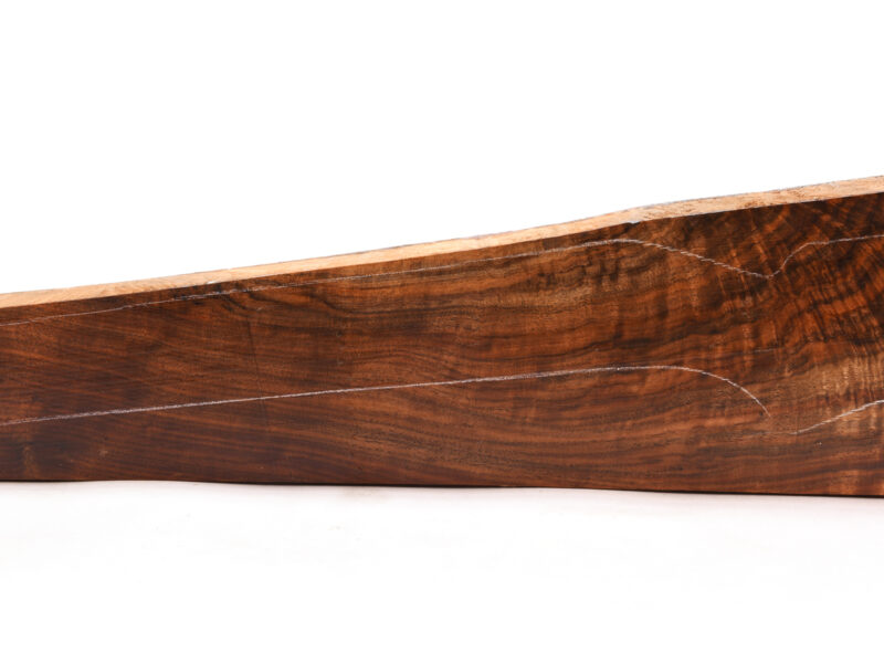 Claro Walnut Feather Crotch Exhibition Grade Rifle Blank 2 Image 4