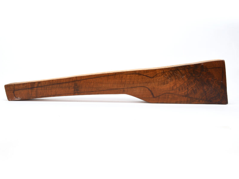 Claro Walnut Exhibition Grade Feather Crotch Rifle Blank Image 2