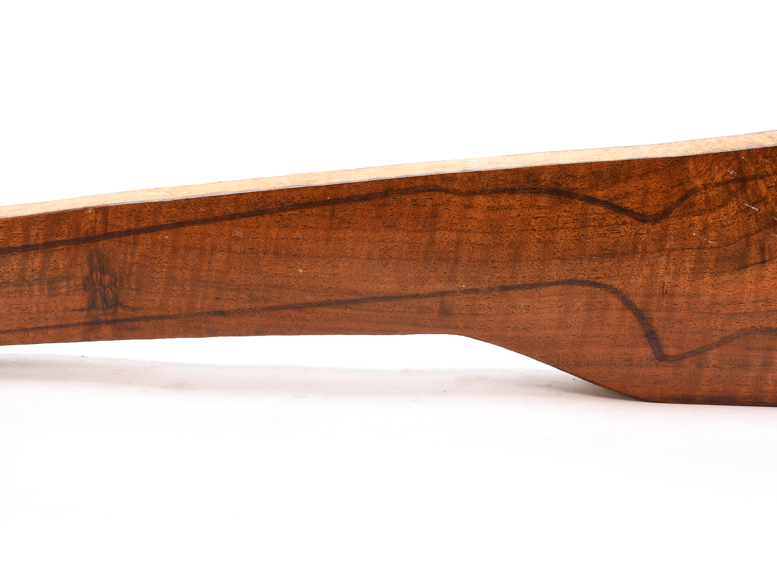 Claro Walnut Exhibition Grade Feather Crotch Rifle Blank Image 4