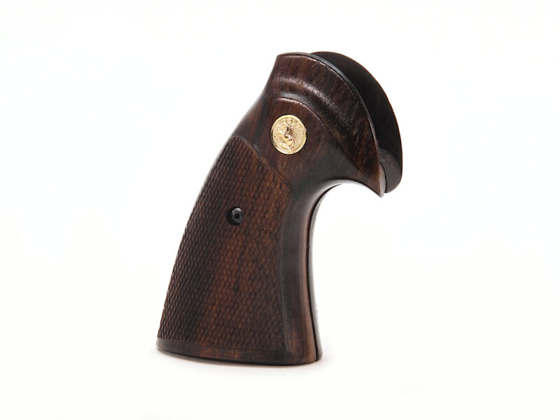 Colt I Frame Early Gen 3 Grips With Gold Medallions Image 4