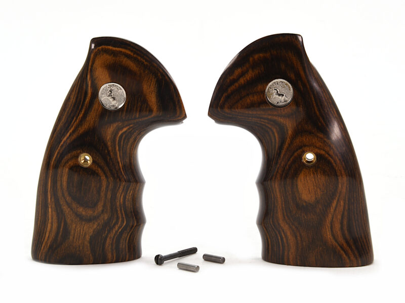Colt Python Elite Smooth Gripper Stocks With Silver Medallions Product Image