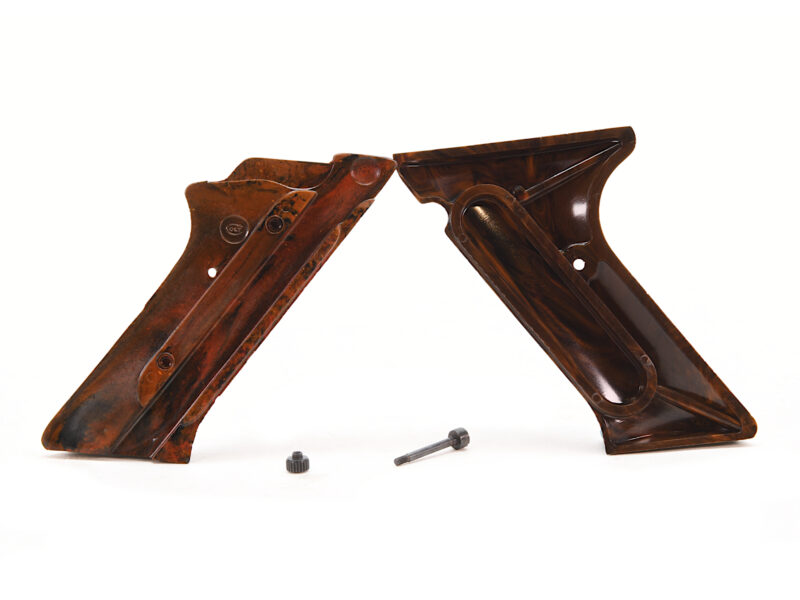 Vintage Colt Woodsman 2nd Gen Checkered Grips Image 2