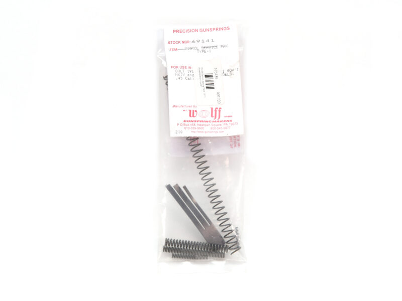 Wolff Service Spring Pack Colt 1911 Government .45ACP Image 1