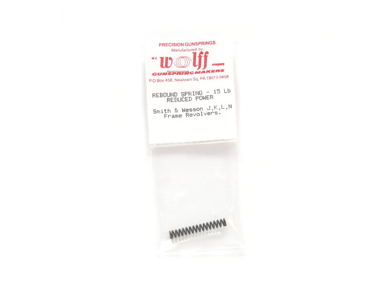 Wolff Smith & Wesson J,K,L,N Frame 15lb Rebound Spring Image 1