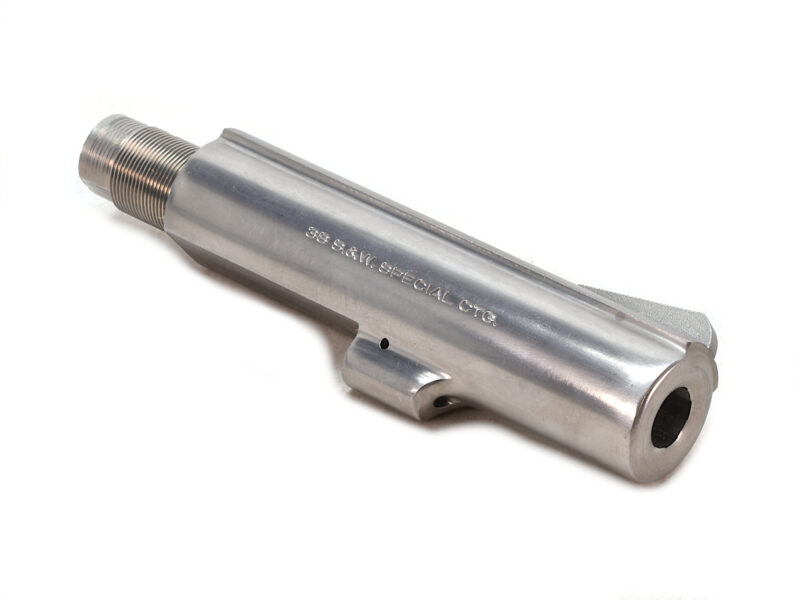 Smith & Wesson K Frame 4.125 Inch .38 Special CTG Stainless Barrel Image 2