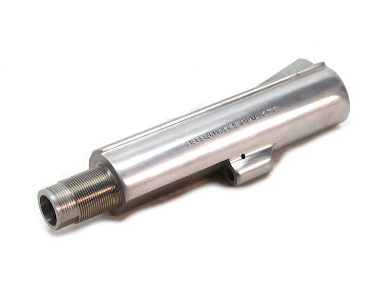 Smith & Wesson K Frame 4.125 Inch .38 Special CTG Stainless Barrel Image 3