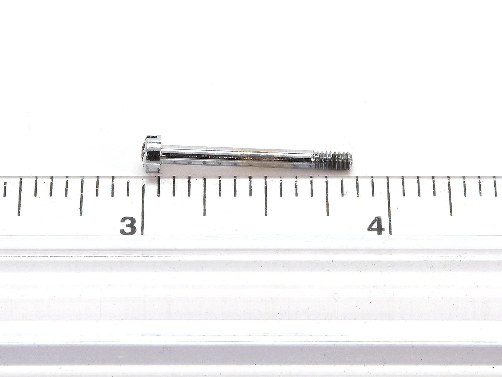 Baby Browning Factory Nickel Grip Screw & Escutcheon Image 3
