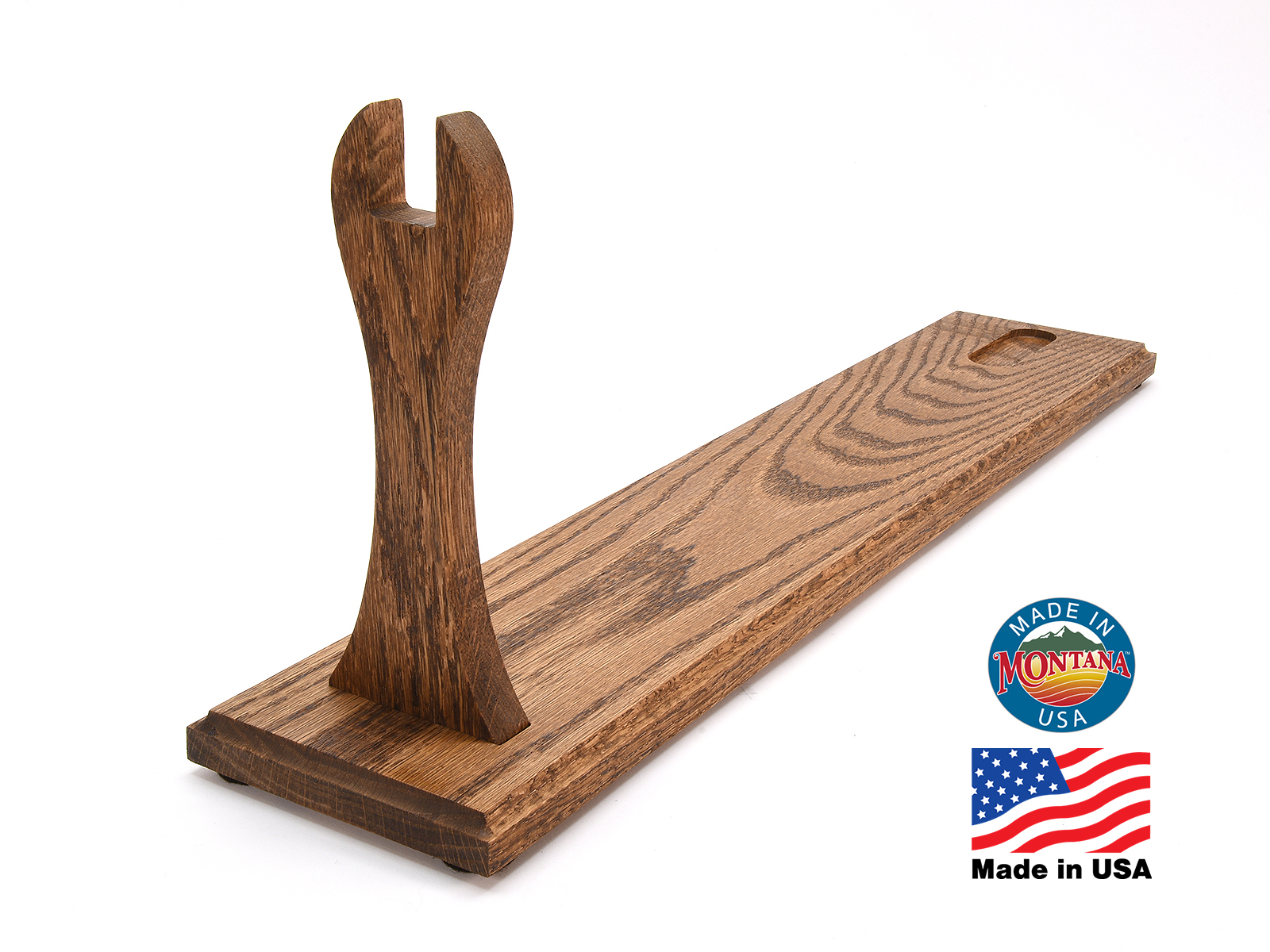 Custom Shop Inc Oak Display Stand Thompson Submachine Gun Image 4