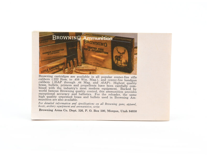 Browning Sports Equipment Advertisement Booklet Image 2