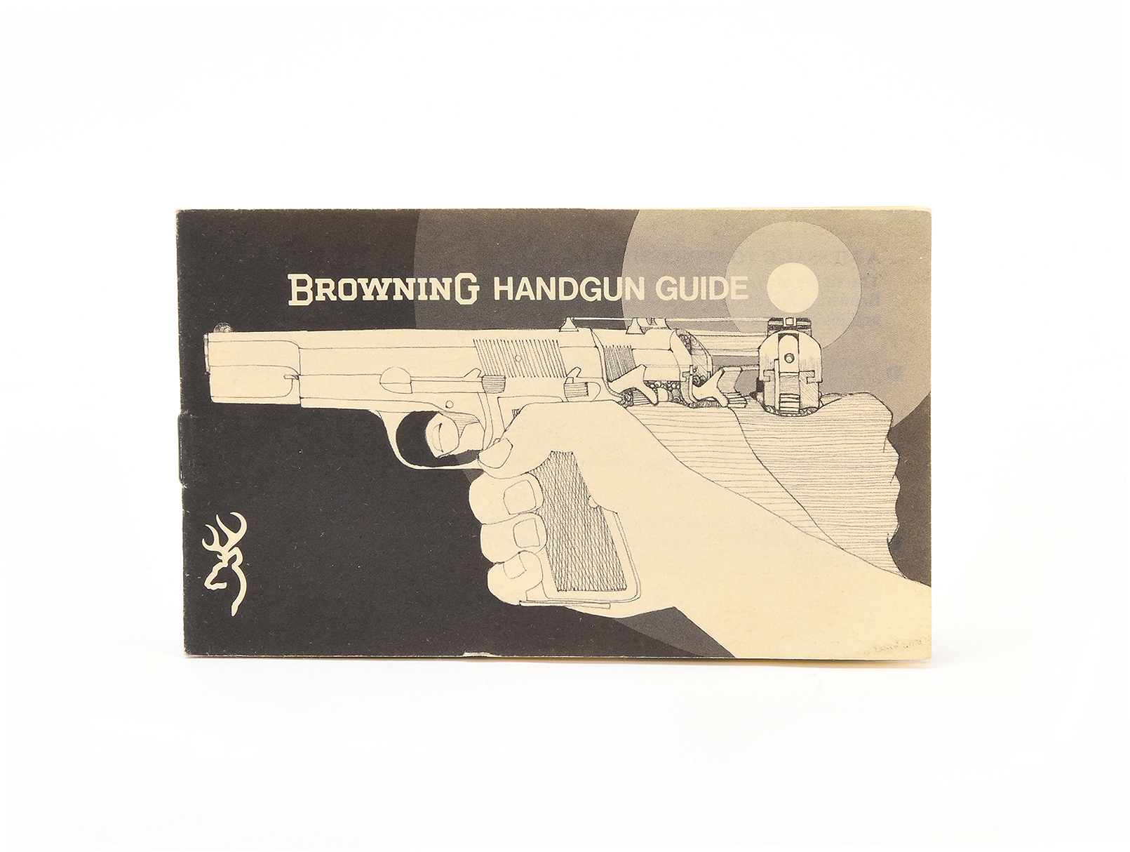 Vintage Browning Handgun Guide Manual Image 1