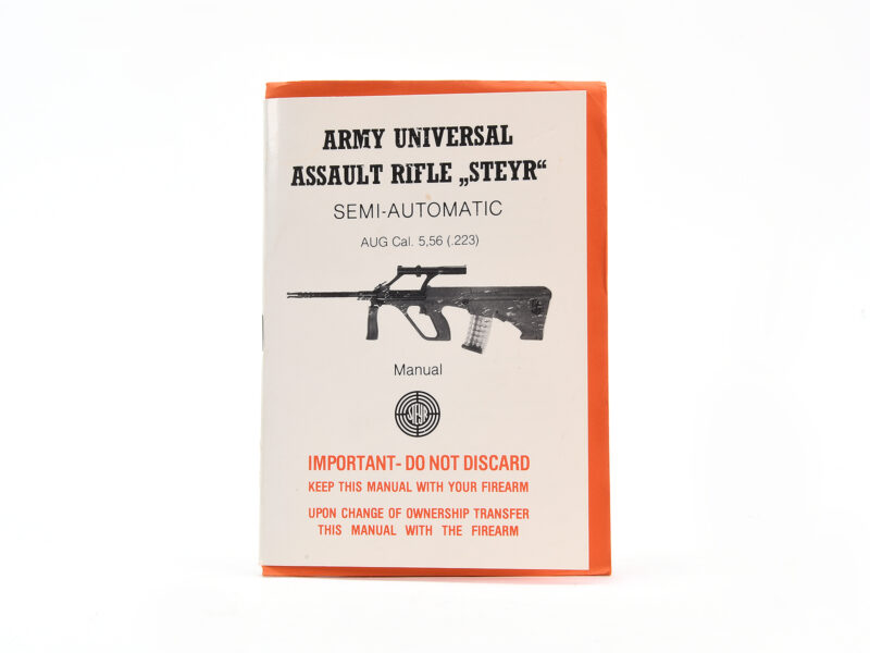 Steyr Army Universal Semi Automatic Manual Image 1