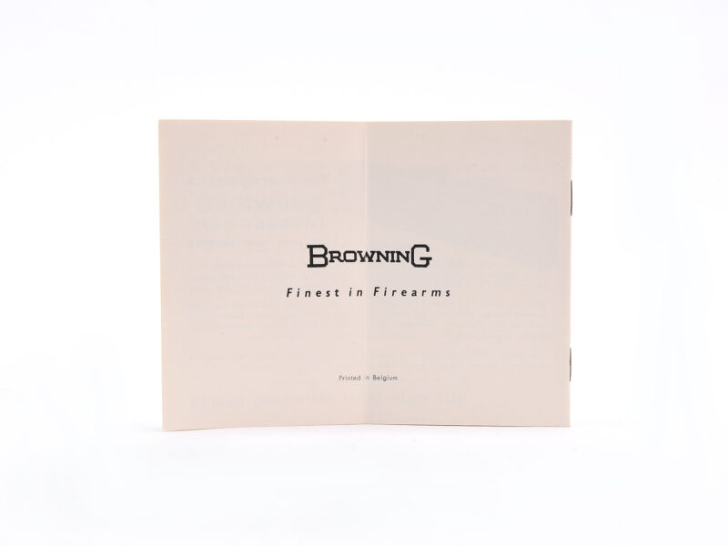 Vintage Browning Superposed Shotgun Instructions Image 4