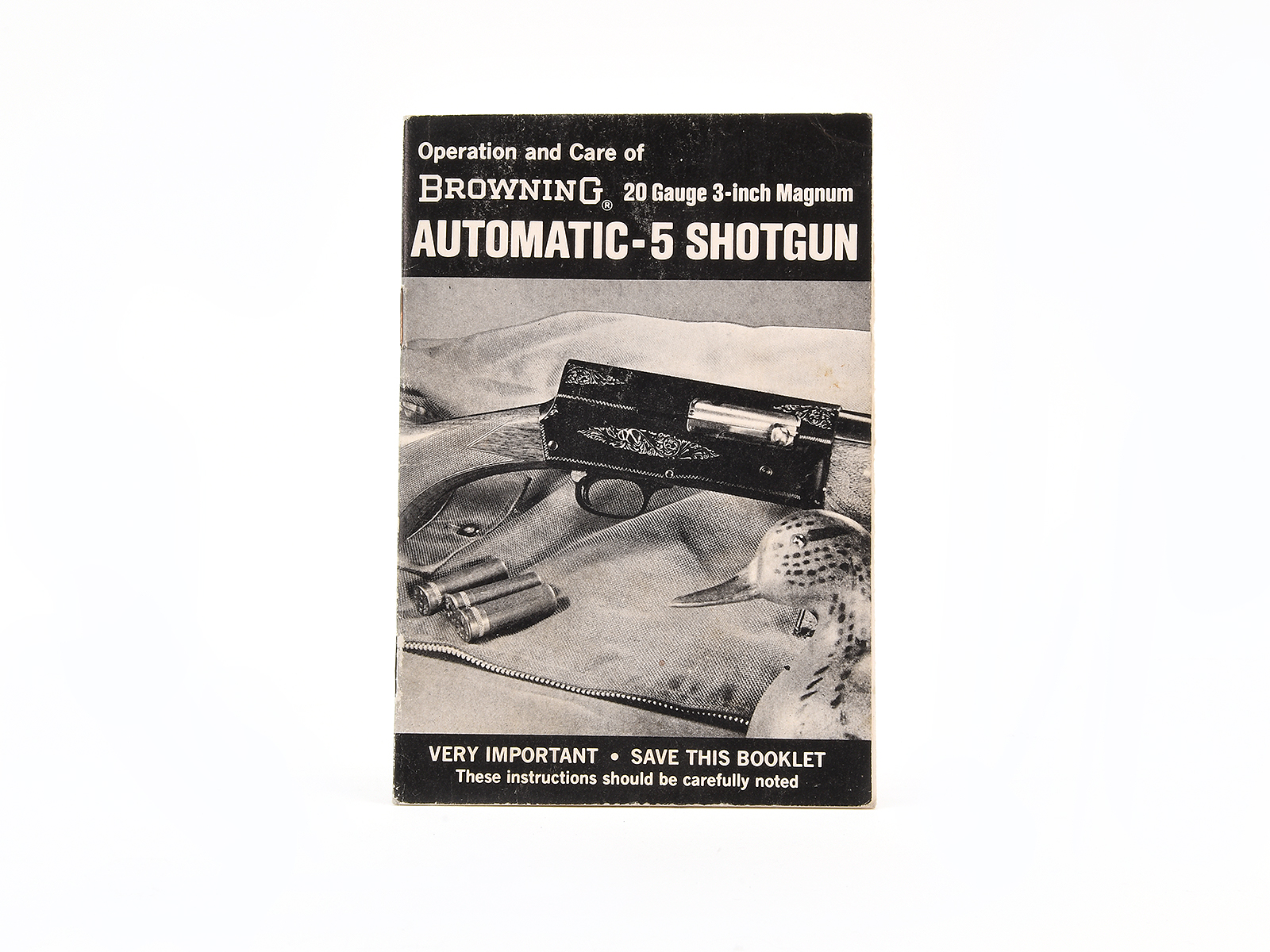 Vintage Browning Magnum Automatic Shotgun Manual Image 2
