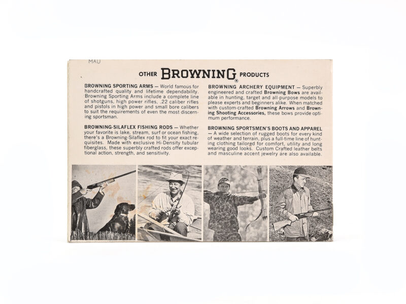 Vintage 1971 Browning High Power Bolt Action Mauser Rifle Manual Image 3