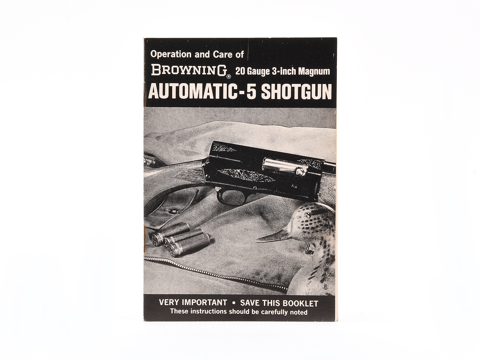 Vintage 1967 Browning 20 Ga Magnum Automatic Shotgun Manual Image 2