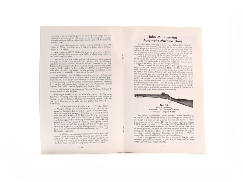 John M Browning Armory Guide 1962 Printing Image 2