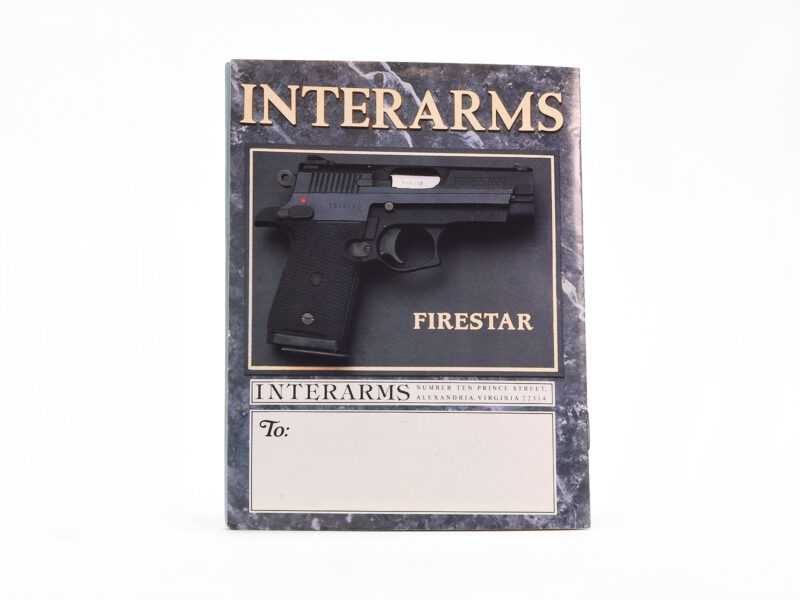 Interarms 1990 Firearms Catalog Image 2