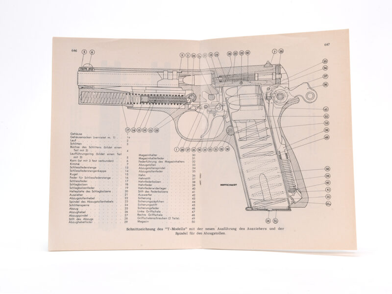Kleine Waffen Bibliothek Browning High Power Heft 22 Manual Image 2