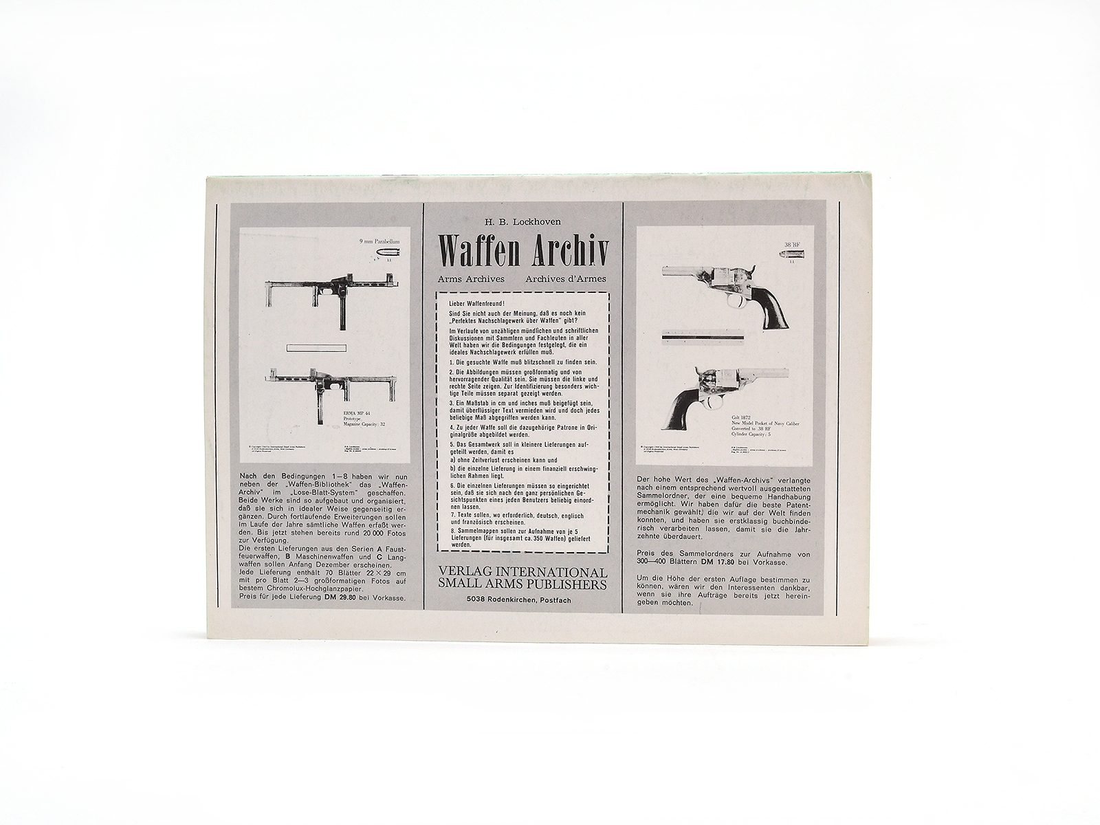 Kleine Waffen Bibliothek Browning High Power Heft 22 Manual Image 4