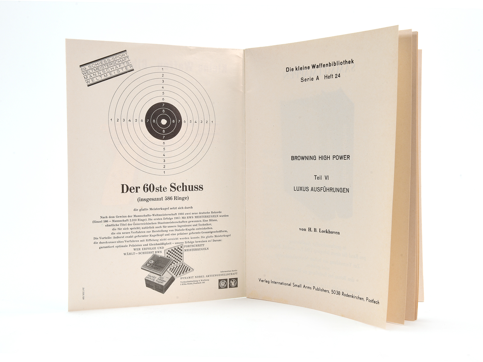 Kleine Waffen Bibliothek Browning High Power Heft 24 Manual Image 3