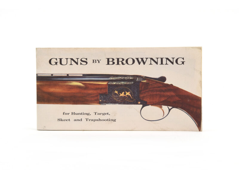 Vintage Guns By Browning Firearms Catalog Image 1
